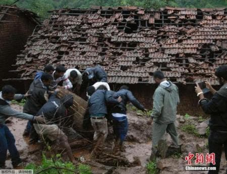 Ấn Độ: Tìm thấy 19 thi thể trong vụ lở đất kinh hoàng
