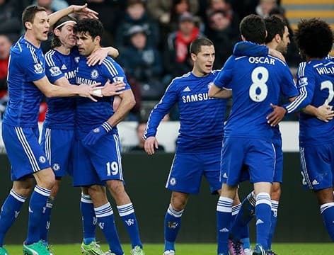 Chelsea thắng đậm, "tọa sơn quan hổ đấu"