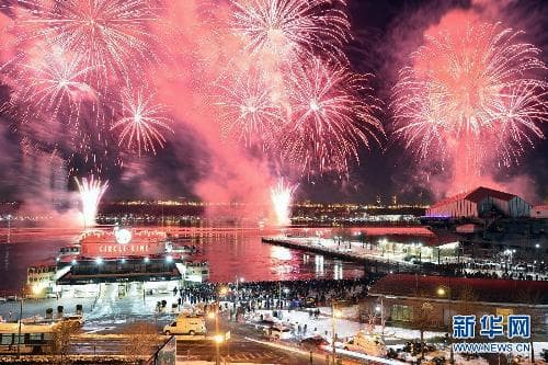 Đón chào năm mới 2015 tại các nước châu Á