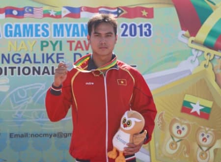 Thành Quang giành HCB ở nội dung chèo thuyền kayak