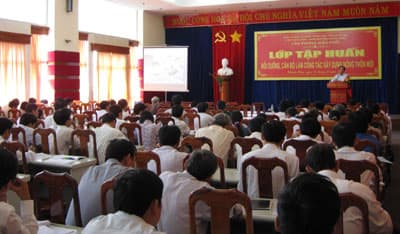 Tỉnh Khánh Hòa: Trên 270 cán bộ được tập huấn công tác xây dựng nông thôn mới