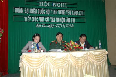 Lãnh đạo Đảng, Nhà nước là đại biểu Quốc hội tiếp xúc cử tri