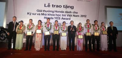 Giải thưởng Honda dành cho kỹ sư và các nhà khoa học trẻ lần thứ 7