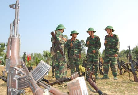 Thi đua huấn luyện giỏi để tưởng nhớ Đại tướng