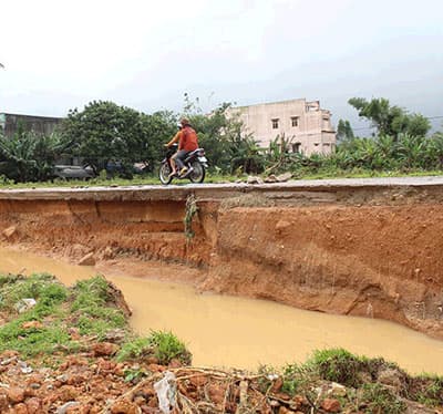 Gia Lai : Mưa lũ làm hai người chết, thiệt hại hơn 4 tỷ đồng