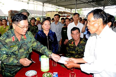 Hỗ trợ 111 triệu đồng cho các gia đình có người thiệt mạng trong lũ