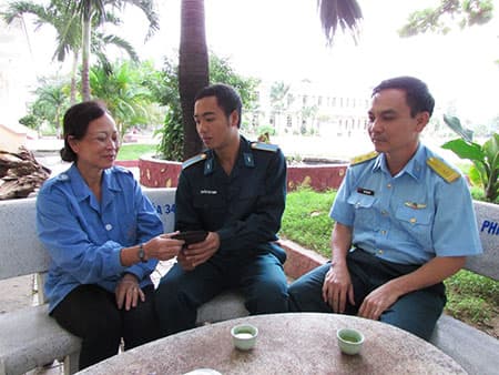 Chị nuôi quân không tham của rơi