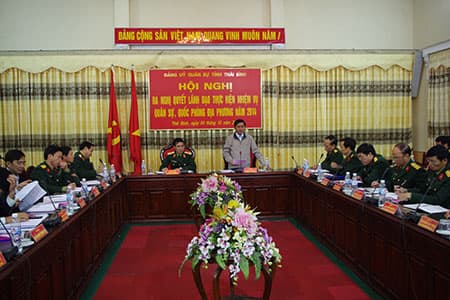 Lãnh đạo, triển khai hoàn thành toàn diện nhiệm vụ quân sự, quốc phòng địa phương