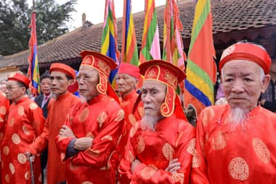 Tưng bừng lễ hội làng Triều Khúc