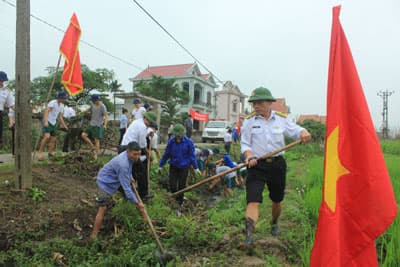 Hợp Tiến rộn niềm vui lính biển