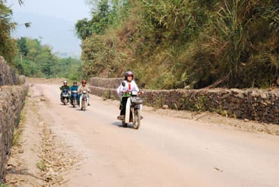 “Đường diễn tập” ở Cao Phong