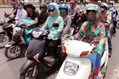 Tây Bắc bộ và Bắc Trung bộ nắng nóng trên diện rộng
