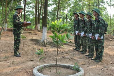 Lính thông tin vùng biên cương Đông bắc