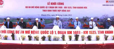 Gần 2.700 tỷ đồng mở rộng QL1, đoạn Cam Lâm - Cam Ranh