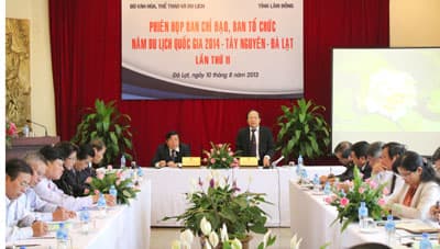 Họp Ban chỉ đạo, Ban Tổ chức Năm Du lịch quốc gia 2014