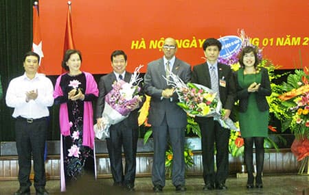 Mít tinh kỷ niệm 55 năm Ngày Cách mạng Cu-ba thành công