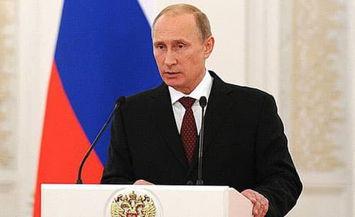 Tổng thống Nga V.Putin đọc Thông điệp liên bang