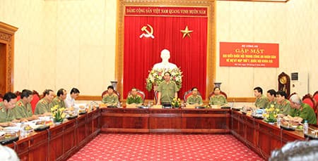 Bộ Công an gặp mặt các đại biểu Quốc hội trong CAND