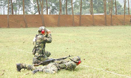 Đại biểu AARM -24, tham quan Trung tâm huấn luyện Quốc gia Miếu Môn