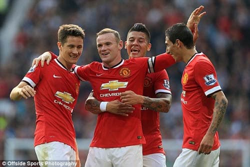 Ngoại hạng Anh: Di Maria tỏa sáng, MU đè bẹp QPR