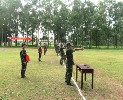 Khai mạc hội thi bắn súng quân dụng nâng cao năm 2012