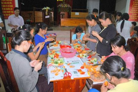 Dạy nghề cho lao động nông thôn