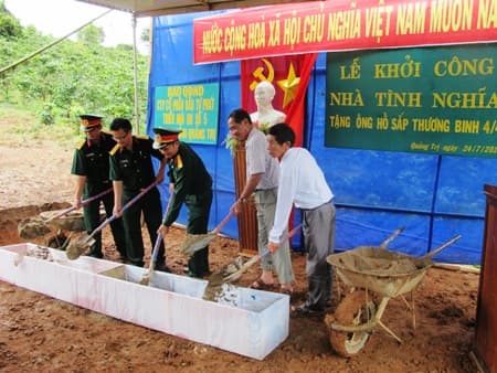 Thêm 9 mái ấm tình nghĩa tại Quảng Trị