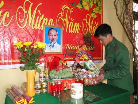 Ấm lòng biên giới vào Xuân