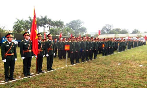 Cục Vận tải (Tổng cục Hậu cần) ra quân huấn luyện năm 2014