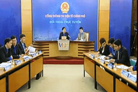 Ban Bí thư Trung ương Đoàn đối thoại trực tuyến về Năm Thanh niên tình nguyện 2014