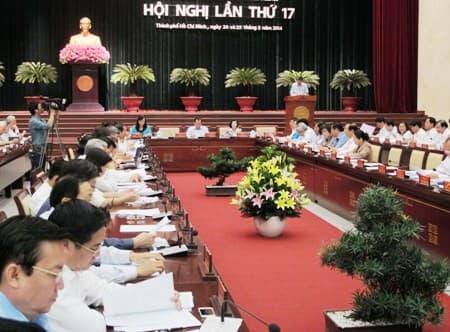 Khai mạc hội nghị Thành ủy TP Hồ Chí Minh lần thứ 17