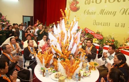 Lễ đón năm mới Bun Pi May tại Hà Nội