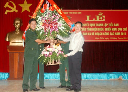 Thành lập Tiểu ban công tác cửa khẩu tỉnh Điện Biên