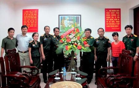 Báo QĐND Lào chúc mừng Báo QĐND Việt Nam nhân dịp Quốc Khánh