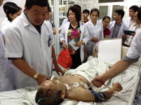 Nhiều bệnh nhân vụ tai nạn xe khách ở Lào Cai được xuất viện
