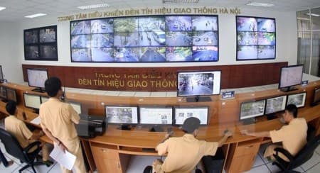 Hà Nội: Xử lý hơn 70 trường hợp vi phạm giao thông qua camera
