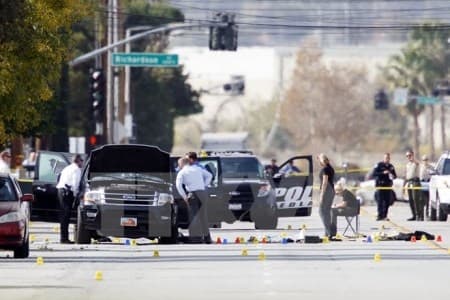 Mỹ: Thêm nhiều phát hiện về 2 đối tượng xả súng tại California