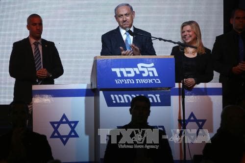 Bầu cử quốc hội tại Israel: Đảng của Thủ tướng Netanyahu "thắng lớn"