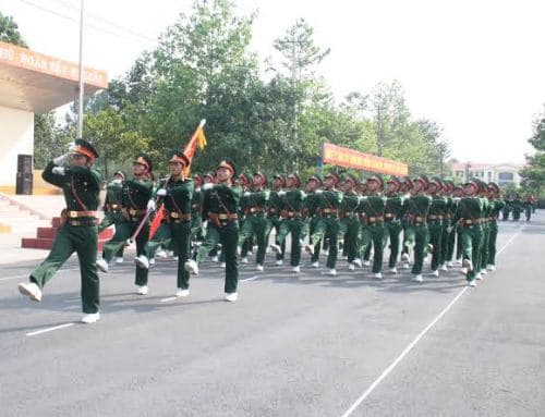 Trung tướng Nguyễn Quốc Khánh kiểm tra các khối duyệt binh, diễu hành