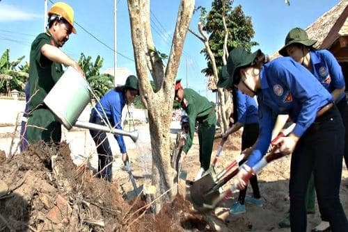 Trồng gần 9.500 cây xanh hưởng ứng Tết trồng cây đời đời nhớ ơn Bác Hồ
