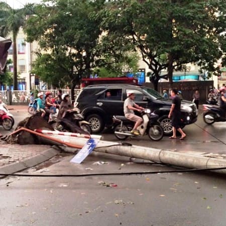 Hà Nội: Khẩn trương khắc phục hậu quả cơn mưa dông lớn