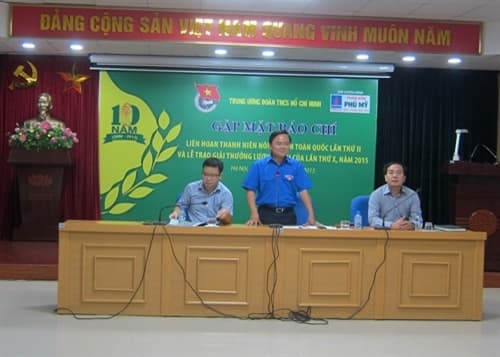 150 thanh niên nông thôn sẽ nhận giải thưởng Lương Định Của năm 2015