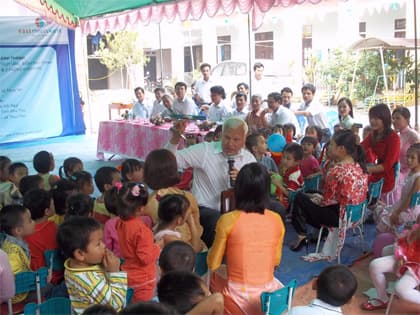 Khánh thành và bàn giao trường mầm non tại tỉnh Phú Thọ