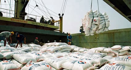 Xuất khẩu gạo năm 2012 có thể đạt 7,5 triệu tấn