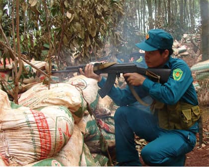 Giữ vững thế trận vùng biên giới