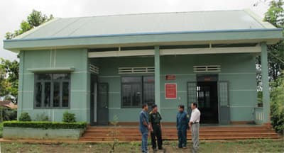 Ban CHQS xã, thị trấn có doanh trại khang trang