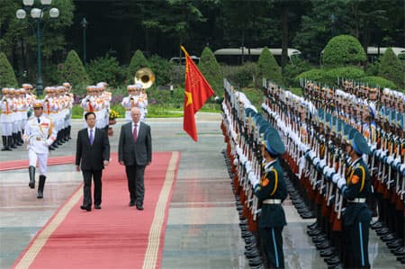 Lãnh đạo nước ta đón, tiếp, hội đàm với Thủ tướng U-crai-na
