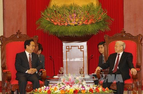Tổng bí thư Nguyễn Phú Trọng tiếp Đoàn đại biểu Đảng Cộng sản Trung Quốc