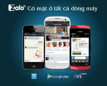 Zing đưa Zalo lên điện thoại Nokia