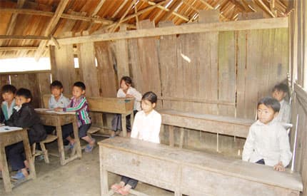 Nhọc nhằn con chữ ở Huồi Mới 1